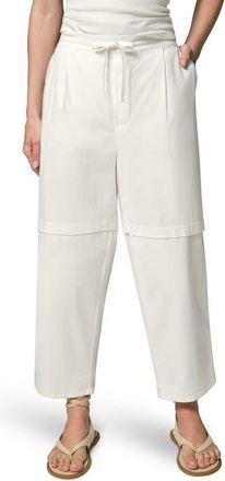 DKNY Paper Poplin Pants in Cream at Nordstrom, Size X-Small