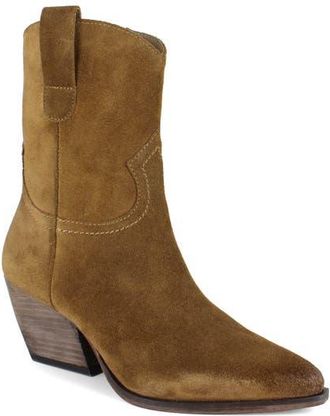 Zigi Soho Vira Western Boot in Cuoio Suede at Nordstrom, Size 10