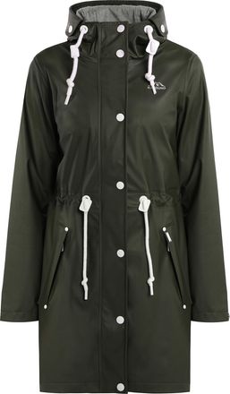 Ice Bound Serie stadsregen Mackintosh stadsregen Dames donkere olijf