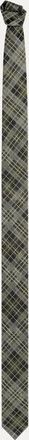 Vivienne Westwood Tie 8.5cm Brick Tartan Grey Unisex