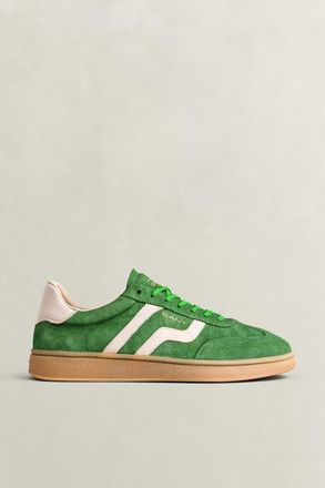 GANT Men Cuzmo Suede Sneakers (41) DEEP FOREST GREEN