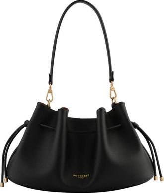 Pourchet Florin Bucket Bag - Dames - Schoudertassen - Zwart - ONE Size - Leer - Tassen