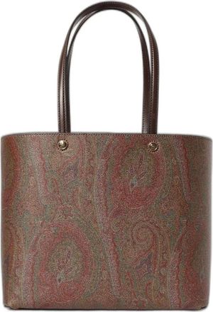 Etro Essential Medium Tote - Dames - Shoppers - Bruin - ONE Size - Tassen