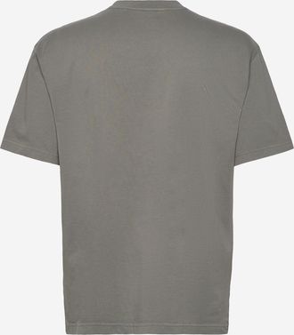 HUGO BOSS Mens Cotton T-Shirt Dark Grey T-Shirts And Polos