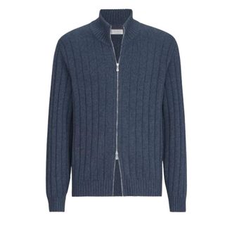 Brunello Cucinelli Hombre, Jerseys, Azul, Talla: L