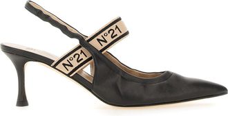 N°21 Slingback With Logo