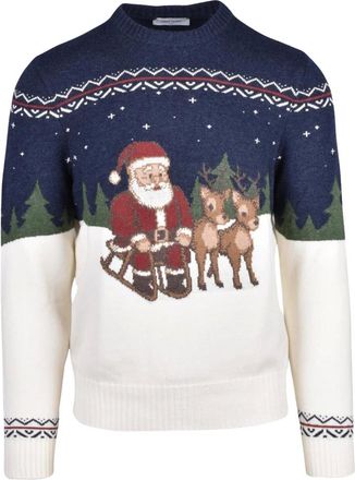 Gran Sasso Pullover Girocollo - - Knitwear - Uomo - Multicolore - XL