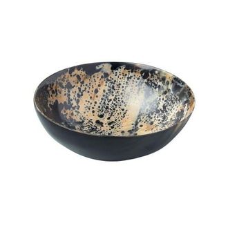 Be Home Horn Side Speckled Bowl in Brown at Nordstrom