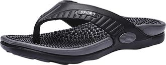 Generic Massage Flip Flops Mens Mens Orthopedic Flip Flops Arch Support Walking Slippers Foot Relaxed Sliders For Plantar Fasciitis Comfortable Reflexology Sl