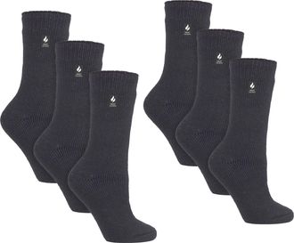Heat Holders 6 Paar Dames Originele Dikke Winter Thermo Sokken