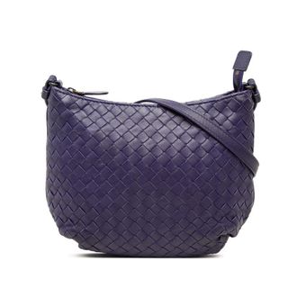 Bottega Veneta Pre-owned Bottega Veneta Small Nappa Intrecciato Crossbody Ladies 13BL2JBHQOCIE8PX