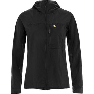 Fj&auml;llr&auml;ven Bergtagen Windshell Jacket in Black at Nordstrom, Size Medium