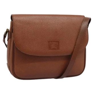 Burberry Pre-owned Cross Body Bags, female, Brown, Size: ONE SIZE Pre-owned Vintage Shoulder Bag