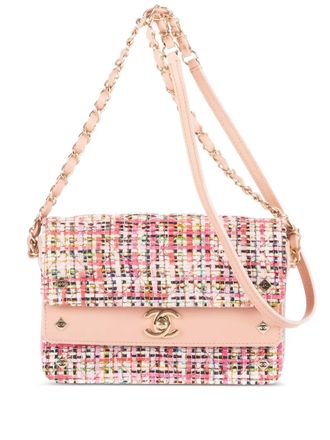 Chanel Tweed schoudertas - Roze