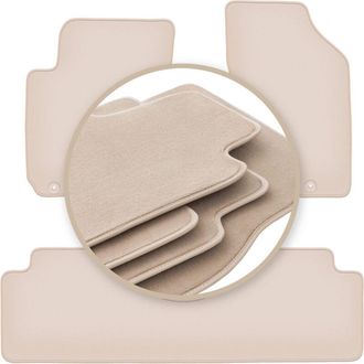 OEM Alfombrillas Premium Beige Para Hyundai Tucson I Suv 2004-2010