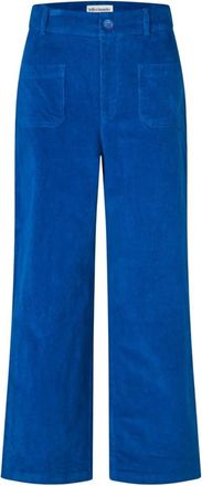 Lollys Laundry Pantaloni ZolaLL - - Trousers - Donna - Blu - M