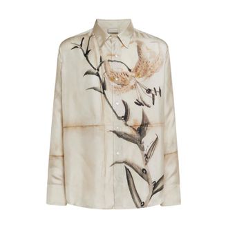 Pierre-Louis Mascia Mujer, Blusas y Camisas, Beige, Talla: XL
