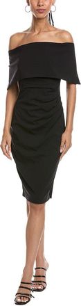 Vince Camuto Off The Shoulder Solid Mini Dress