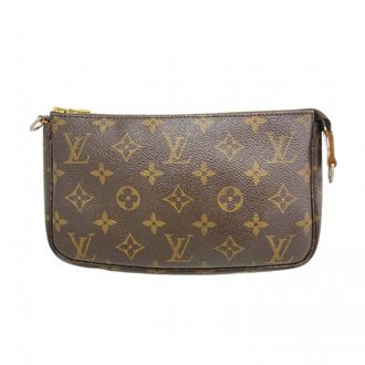 Louis Vuitton Brown Pouch (Pre-Owned)