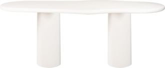 Richmond Interiors Ovaler Design Esstisch Bloomstone 260 x 110 cm