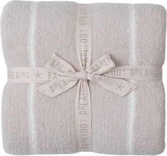 Barefoot Dreams Cozychic Pinstripe Bed Blanket