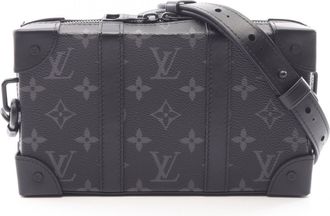 Louis Vuitton Black Monogram Eclipse Coated Canvas Leather Handbag Shoulder Bag (Pre-Owned)