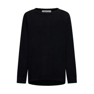 Silvian Heach Maglia nera con orlo allungato - - Knitwear - Donna - Nero - XS