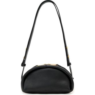 AllSaints Rosalie Arc Crossbody Bag in Black at Nordstrom
