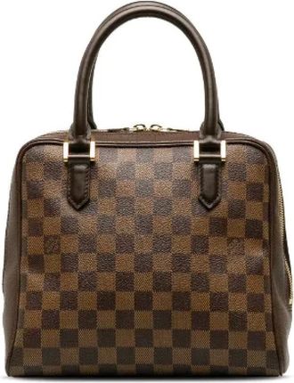 Louis Vuitton Pre-owned Handbags, female, Brown, Size: ONE SIZE Pre-owned Canvas handbags