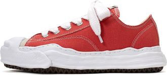 Miharayasuhiro HANK OG Sole Canvas Low-top Sneaker Orange A05FW702-ORG