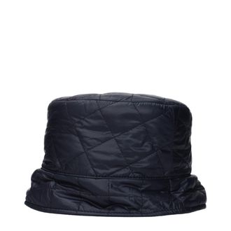 Moncler MO15563666456841BT Quilted Nylon Bucket Hat - Navy