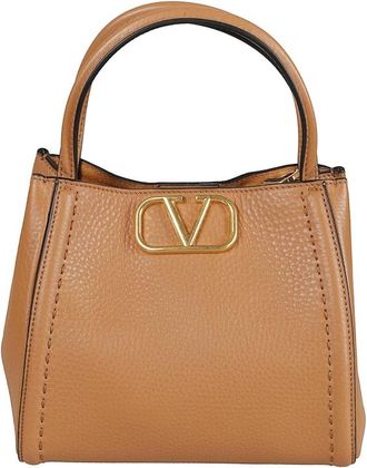 Valentino Garavani Grainy Calfskin Handbag