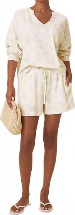 Splendid Coast To Coast Short In Lemon Print