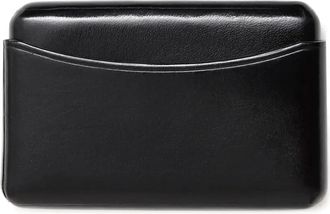 Christophe Lemaire Portacarte in pelle - Nero