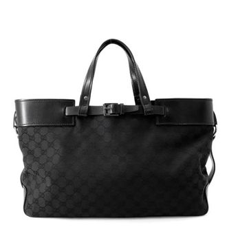 Gucci Pre-owned Tote Bags, female, Black, Size: ONE SIZE Pre-owned Vintage Tote Bag