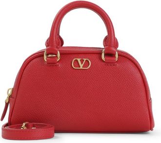 Valentino Garavani Red Vlogo Mini Satchel