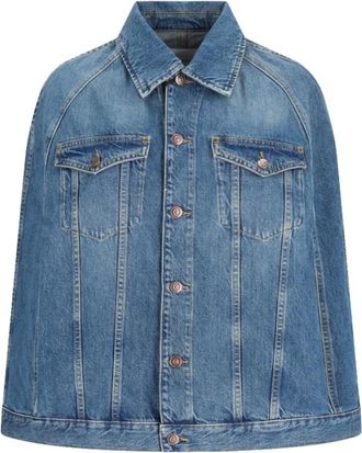 7 For All Mankind Cape Midtown - Dames - Jassen - Blauw - Maat: M Katoen