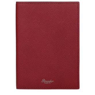 Pineider Reisepassh&uuml;lle Herrens Leder Rot