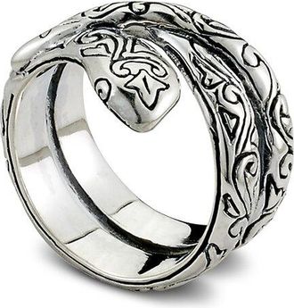 Samuel B. Silver Snake Ring