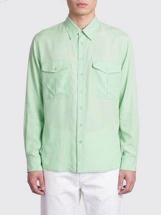 Saint Laurent Camicia in misto seta Saint Laurent