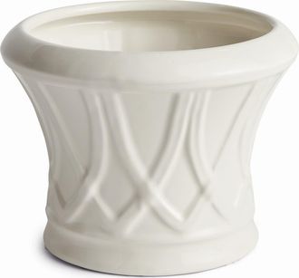 Napa Home & Garden Hillingdon Tapered Cachepot in White at Nordstrom