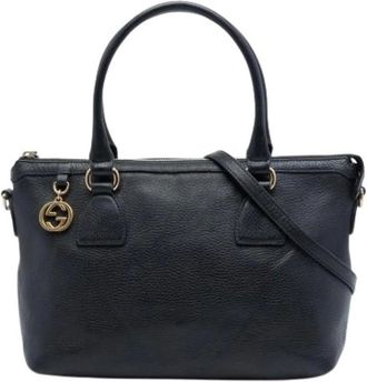 Gucci Pre-owned Charmy Satchel - - Pre-owned - Donna - Nero - ONE SIZE