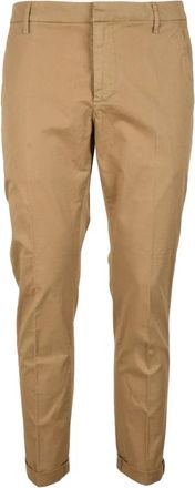 Dondup Hombre, Pantalones, Marrón, Talla: W38