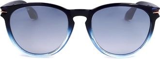 Longines LG0001-H 92X Mens Sunglasses Blue Size 54