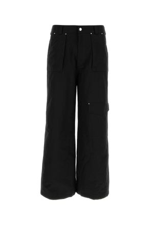 Alexander McQueen Alexander Mcqueen Black Cotton Cargo Pant