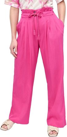 DKNY Dkny Rope Tie Front Wide Leg Pant