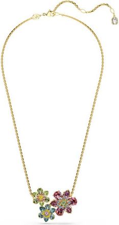 Swarovski Idyllia Floral Pendant Necklace in Multi at Nordstrom