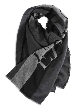 Emporio Armani Gradient Grey Scarf
