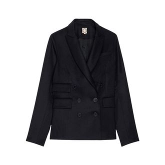 Ines De La Fressange Maurice Jacket - Dames - Jassen - Blauw - Maat: M Wol