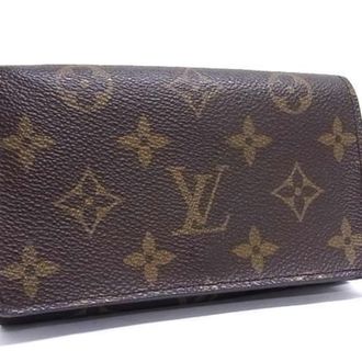 Louis Vuitton Brown Monogram Monogram Wallet (Bi-Fold) (Pre-Owned)